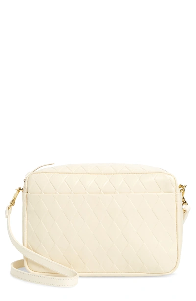 CLARE V MARISOL LEATHER CROSSBODY BAG 