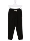 RALPH LAUREN EMBROIDERED-LOGO TRACK TROUSERS