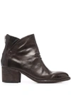 OFFICINE CREATIVE DENNER 100 LEATHER BOOTS