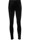 Wolford Nobilitas Stud-embellished Leggings In Black