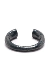 Parts Of Four Druid Hammered Bracelet In Silver