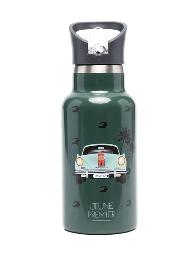 Jeune Premier Metal Water Bottle In Green