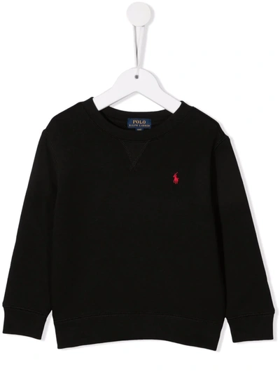 Polo Ralph Lauren Ralph Lauren Kids Felpa Polo Pony Con Ricamo In Blue