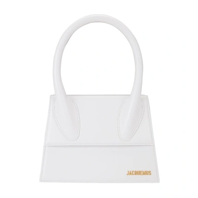 Jacquemus The Chiquito Large Bag In White