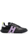 Hogan Woman Sneakers Black Size 6.5 Soft Leather