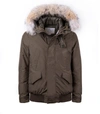 WOOLRICH POLAR MILITARY GREEN BOMBER JACKET