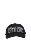VERSACE JEANS COUTURE COTTON BASEBALL HAT,214336