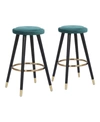 LUMISOURCE CAVALIER COUNTER STOOL - SET OF 2