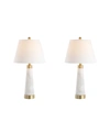Jonathan Y Travis Modern Column Led Table Lamp, Set Of 2