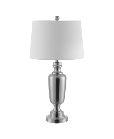 Safavieh Ezra Iron Table Lamp In Metallic