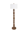 Crestview Evolution By  Collection Madeline Resin Wood Floor Lamp