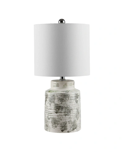 Safavieh Branko Ceramic Table Lamp In Gray