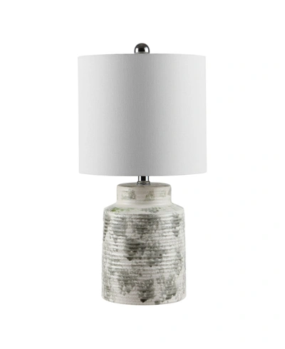 Safavieh Branko Ceramic Table Lamp In Grey