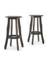 Noble House Ruthie Indoor Barstools, Set Of 2