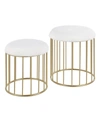 Lumisource Canary Nesting Ottoman Set