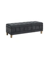 Picket House Furnishings Jude Tufted Storage Ottoman