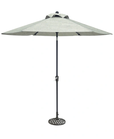 Furniture Vintage Ii Outdoor 11' Umbrella With Base, Created For Macy's