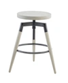 Ink+ivy Frazier Adjustable Counter And Barstool