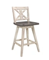 FURNITURE SPRINGER COUNTER HEIGHT DINING SWIVEL CHAIR