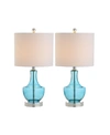 Jonathan Y Colette Mini Glass Table Lamp, Set Of 2