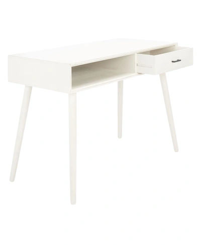 Safavieh Remy 1 Drawer Writing Desk In White