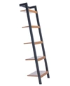 SAFAVIEH YASSI 5 TIER LEANING ETAGERE