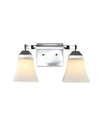 Jonathan Y Staunton 2-light Modern Cottage Led Vanity Light
