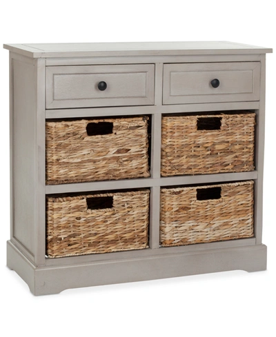 Safavieh Perkyn Cabinet In Grey