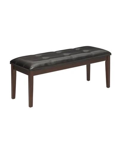 Furniture Griffin Dining Room Bench In Brown