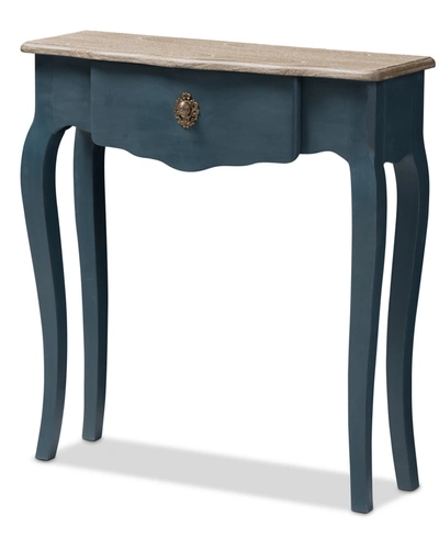 Furniture Mazarine Console Table In Blue