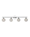 JONATHAN Y MAEVE 4-LIGHT CONTEMPORARY GLAM LED VANITY LIGHT