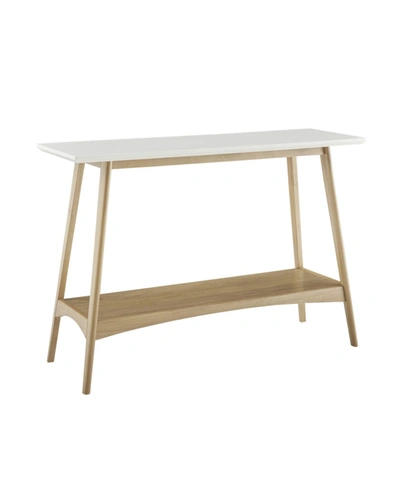 Ink+ivy Parker Console In Open White