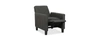 NOBLE HOUSE ALMONTE FABRIC RECLINER CLUB CHAIR