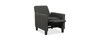 Noble House Almonte Fabric Recliner Club Chair
