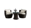 Noble House Ballston Pe Wicker 3-pc. Chair Set