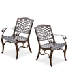 NOBLE HOUSE KERINE SET OF 2 CHAIRS