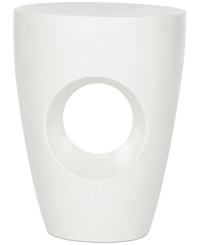 Safavieh Leslee Outdoor Accent Table In Ivory