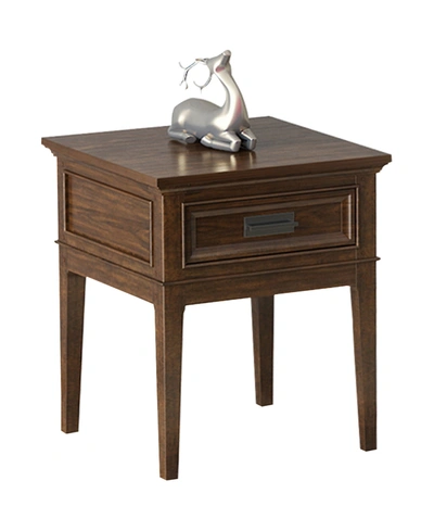 Homelegance Caruth End Table In Brown