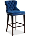 ABBYSON LIVING HARRI TUFTED BAR STOOL