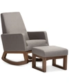 Furniture Yashiya Rocker And Ottoman Set