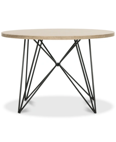 Safavieh Vida Wood End Table In Light Grey