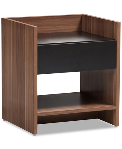 Furniture Vanda Nightstand In Brown