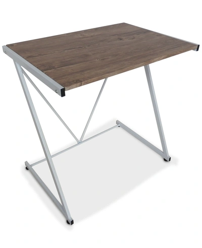 Idea Nuova Zach Z-desk With Wood