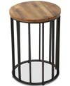 Noble House Paez Round Accent Table