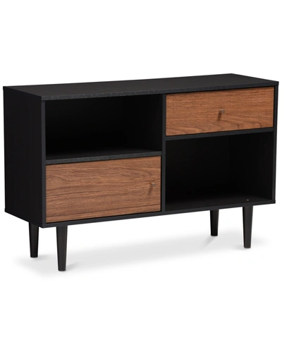 Furniture Juliote Storage Cabinet In Dark Brown