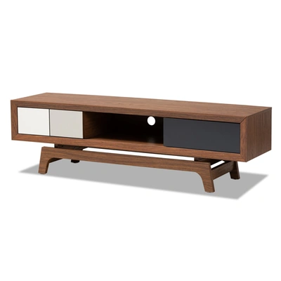 Furniture Svante 3-drawer Tv Stand In Brown