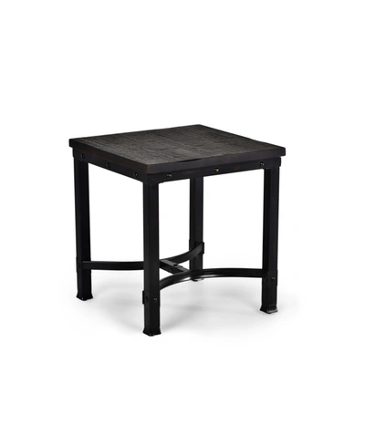 Furniture Andred End Table In Med Brown