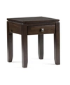 SIMPLI HOME COSMOPOLITAN SIDE TABLE