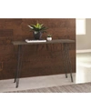 COASTER HOME FURNISHINGS HAZLETON RECTANGULAR CONSOLE TABLE