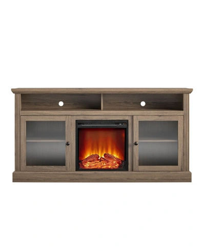 A Design Studio Schroeder Creek Fireplace Tv Stand For Tvs Up To 65"